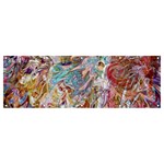 Abstract waves Banner and Sign 12  x 4  Front