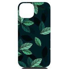 Foliage Iphone 14 Black Uv Print Pc Hardshell Case by HermanTelo