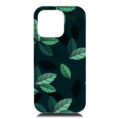 Foliage Iphone 16 Pro Max Black Uv Print Pc Hardshell Case by HermanTelo