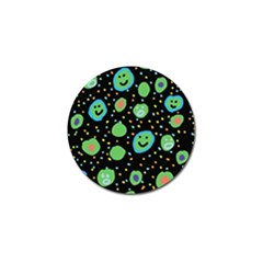 Doodle Dot Drawing Golf Ball Marker (4 Pack) by Salmanaz77