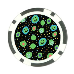 Doodle Dot Drawing Poker Chip Card Guard (10 Pack) by Salmanaz77