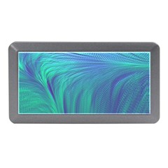 Psicodelia Zyguratti Texture Cyanturquoise Memory Card Reader (mini) by Salmanaz77