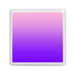 Cotton Candy Pink To Indigo Violet Linear Gradient Memory Card Reader (square) by GradientsOmbre