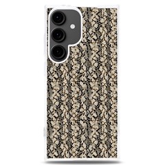 Beige Snake Pattern Samsung Galaxy S24 Plus 6 7 Inch Tpu Uv Case by DinkovaArt