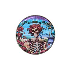 Grateful Dead Hippie Peace Roses Rock Music Legend Hat Clip Ball Marker (10 Pack) by Tsamara