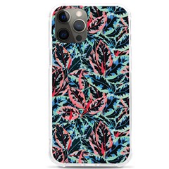 Leaves Nature Pattern Patterns Colorful Iphone 12 Pro Max Tpu Uv Print Case by Tsamara