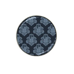 Dr Who Tardis Pattern Hat Clip Ball Marker (4 Pack) by Tsamara