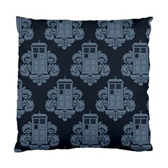 Dr Who Tardis Pattern Standard Cushion Case (two Sides) by Tsamara