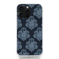 Dr Who Tardis Pattern Iphone 16 Pro Max Tpu Uv Print Case by Tsamara