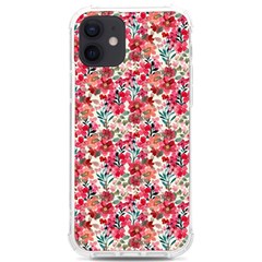 Red Flowers Iphone 12/12 Pro Tpu Uv Print Case by DinkovaArt