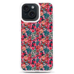 Red Flowers 2 Iphone 15 Plus Tpu Uv Print Case by DinkovaArt