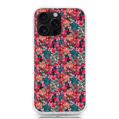 Red Flowers 2 Iphone 16 Pro Max Tpu Uv Print Case by DinkovaArt