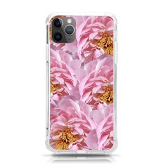 Peonies Nature Bloom Blossom Pink Iphone 11 Pro Max 6 5 Inch Tpu Uv Print Case by Tsamara