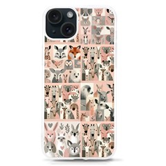 Mix Animals Iphone 15 Tpu Uv Print Case by DinkovaArt