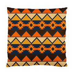 Aztec Mexico Inca Mayan Design Standard Cushion Case (two Sides) by Tsamara