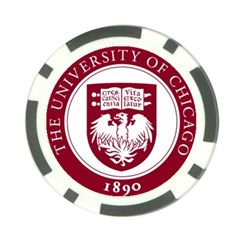 University Of Chicago Poker Chip Card Guard by avitendut