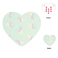 Bluey, Bluey Merch, Bluey Pattern, Bluey Bluey, Bingo, Bluey Design, Bluey Dog Playing Cards Single Design (heart) by avitendut