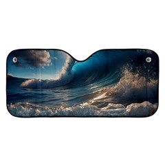 Ocean Sea Waves Car Windshield Sunshade by Anend