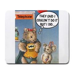 Wombat Woman Large Mouse Pad (rectangle) by Koalasandkangasplus